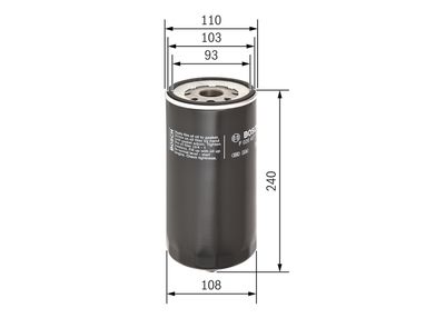 Eļļas filtrs BOSCH F026407117