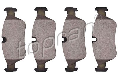 Bremžu uzliku kompl., Disku bremzes TOPRAN 501 243