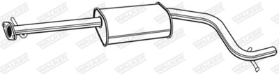 Средний глушитель выхлопных газов WALKER 22261
