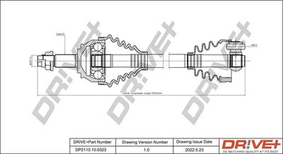Приводной вал Dr!ve+ DP2110.10.0323