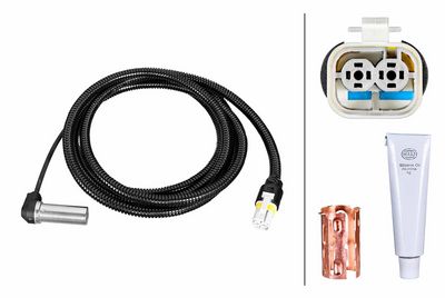 Датчик, частота вращения колеса HELLA 6PU 230 052-171