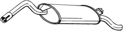 Глушитель выхлопных газов конечный BOSAL 220-649