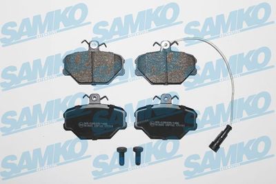 Комплект тормозных колодок, дисковый тормоз SAMKO 5SP102