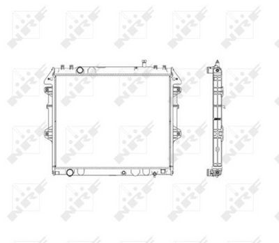 Radiators, Motora dzesēšanas sistēma NRF 53541