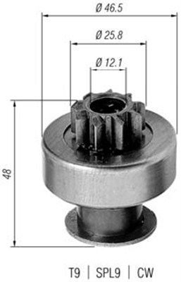 Zobrats, Starteris MAGNETI MARELLI 940113020311