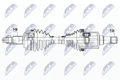 Приводной вал NTY NPW-MA-002