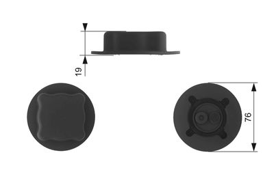 Vāciņš, Dzesēšanas šķidruma rezervuārs GATES RC215