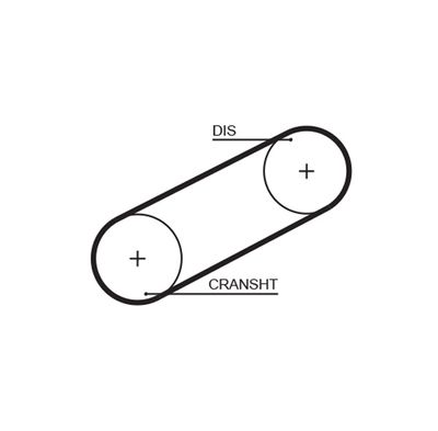 Зубчатый ремень GATES 5101