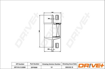 Топливный фильтр Dr!ve+ DP1110.13.0008