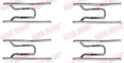 Piederumu komplekts, Disku bremžu uzlikas QUICK BRAKE 109-1152