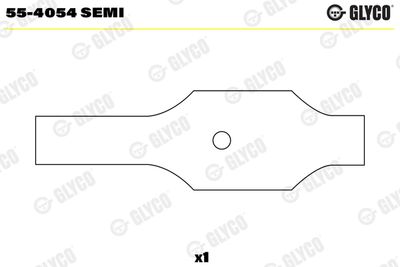 Bukse, Klanis GLYCO 55-4054 SEMI