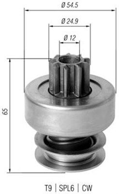 Zobrats, Starteris MAGNETI MARELLI 940113020402
