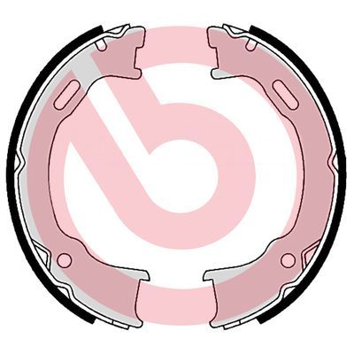 Bremžu loku kompl., Stāvbremze BREMBO S 37 509