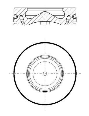 Поршень MAHLE 081 PI 00119 000