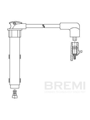 Провод зажигания BREMI 429/30