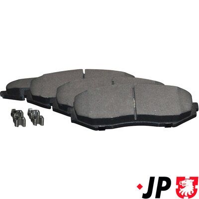 Bremžu uzliku kompl., Disku bremzes JP GROUP 4763601110