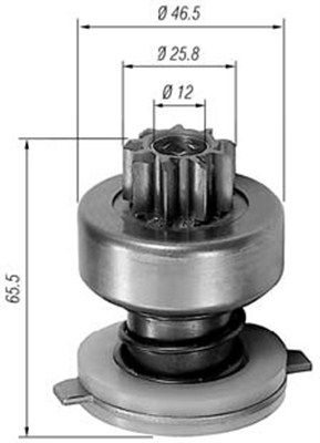 Zobrats, Starteris MAGNETI MARELLI 940113020110