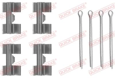 Piederumu komplekts, Disku bremžu uzlikas QUICK BRAKE 109-0969