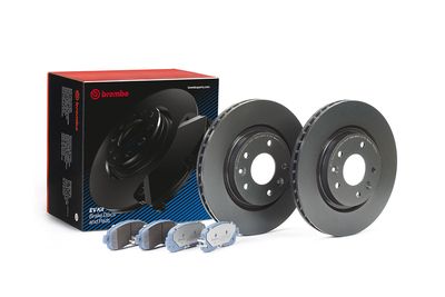 Bremžu komplekts, Disku bremzes BREMBO KT 08 019