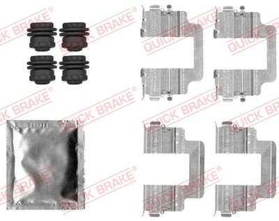 Комплектующие, колодки дискового тормоза QUICK BRAKE 109-1822