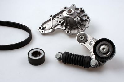 Ūdenssūknis + ķīļrievu siksnas komplekts HEPU PK00542