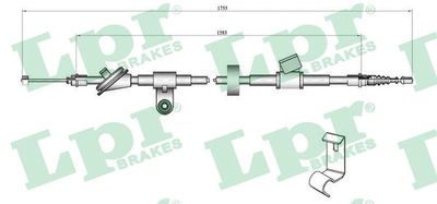 Trose, Stāvbremžu sistēma LPR C0758B