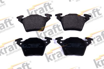 Bremžu uzliku kompl., Disku bremzes KRAFT AUTOMOTIVE 6011098