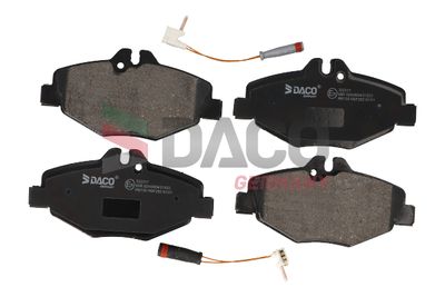 Bremžu uzliku kompl., Disku bremzes DACO 322317