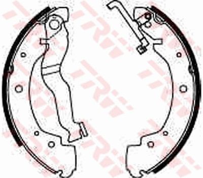 Bremžu loku komplekts TRW GS8530