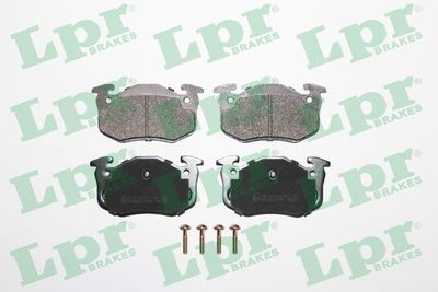 Комплект тормозных колодок, дисковый тормоз LPR 05P801
