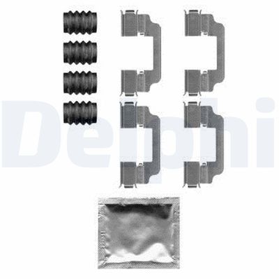 Piederumu komplekts, Disku bremžu uzlikas DELPHI LX0584