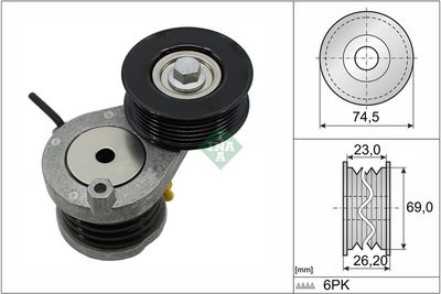 Siksnas spriegotājs, Ķīļsiksna Schaeffler INA 534 1013 10