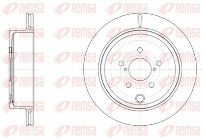 Тормозной диск REMSA 61536.10