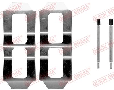 Piederumu komplekts, Disku bremžu uzlikas QUICK BRAKE 109-0987