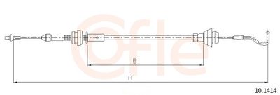 Akseleratora trose COFLE 92.10.1414