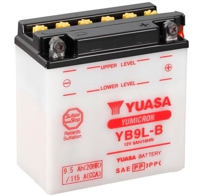 Startera akumulatoru baterija YUASA YB9L-B