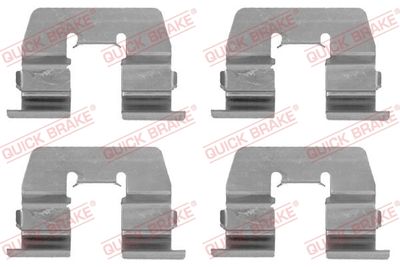 Комплектующие, колодки дискового тормоза QUICK BRAKE 109-1764