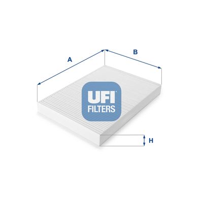 Фильтр, воздух во внутренном пространстве UFI 53.032.00