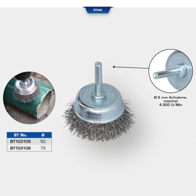Tasveida birste, Grozāmā diska slīpmašīna KS TOOLS BT103105
