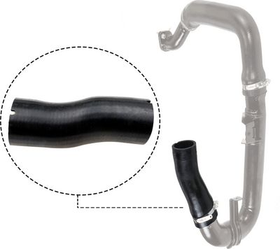 Трубка нагнетаемого воздуха GATES 09-0479