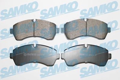 Комплект тормозных колодок, дисковый тормоз SAMKO 5SP1295