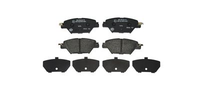 Bremžu uzliku kompl., Disku bremzes HELLA 8DB 355 036-521