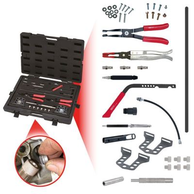 Montāžas instrumentu komplekts, Ieplūdes/Izplūdes vārsts KS TOOLS 150.1100