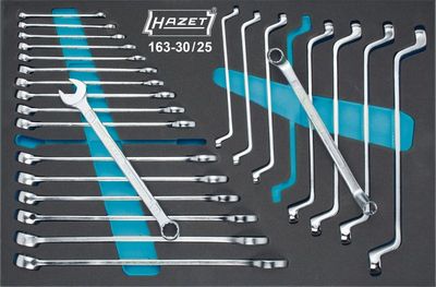 Uzgriežņu atslēgu komplekts HAZET 163-30/25