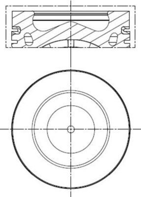 Поршень MAHLE 028 PI 00121 000