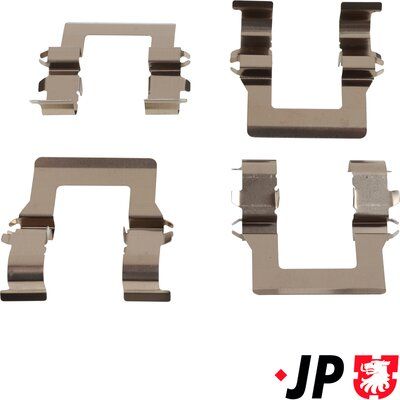 Piederumu komplekts, Disku bremžu uzlikas JP GROUP 3964002210