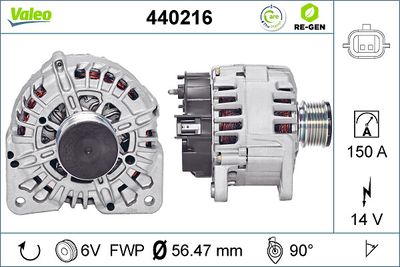 Ģenerators VALEO 440216