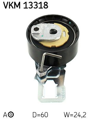 Натяжной ролик, ремень ГРМ SKF VKM 13318
