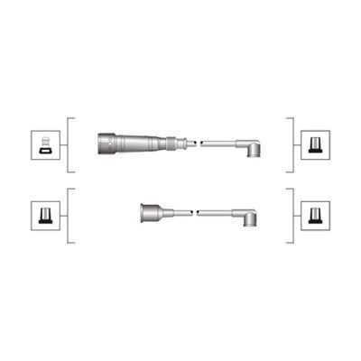Augstsprieguma vadu komplekts MAGNETI MARELLI 941319170023