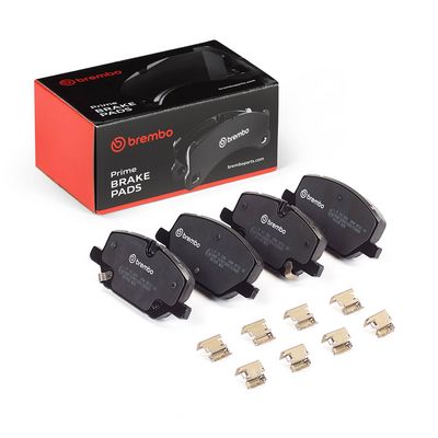 Bremžu uzliku kompl., Disku bremzes BREMBO P 10 099